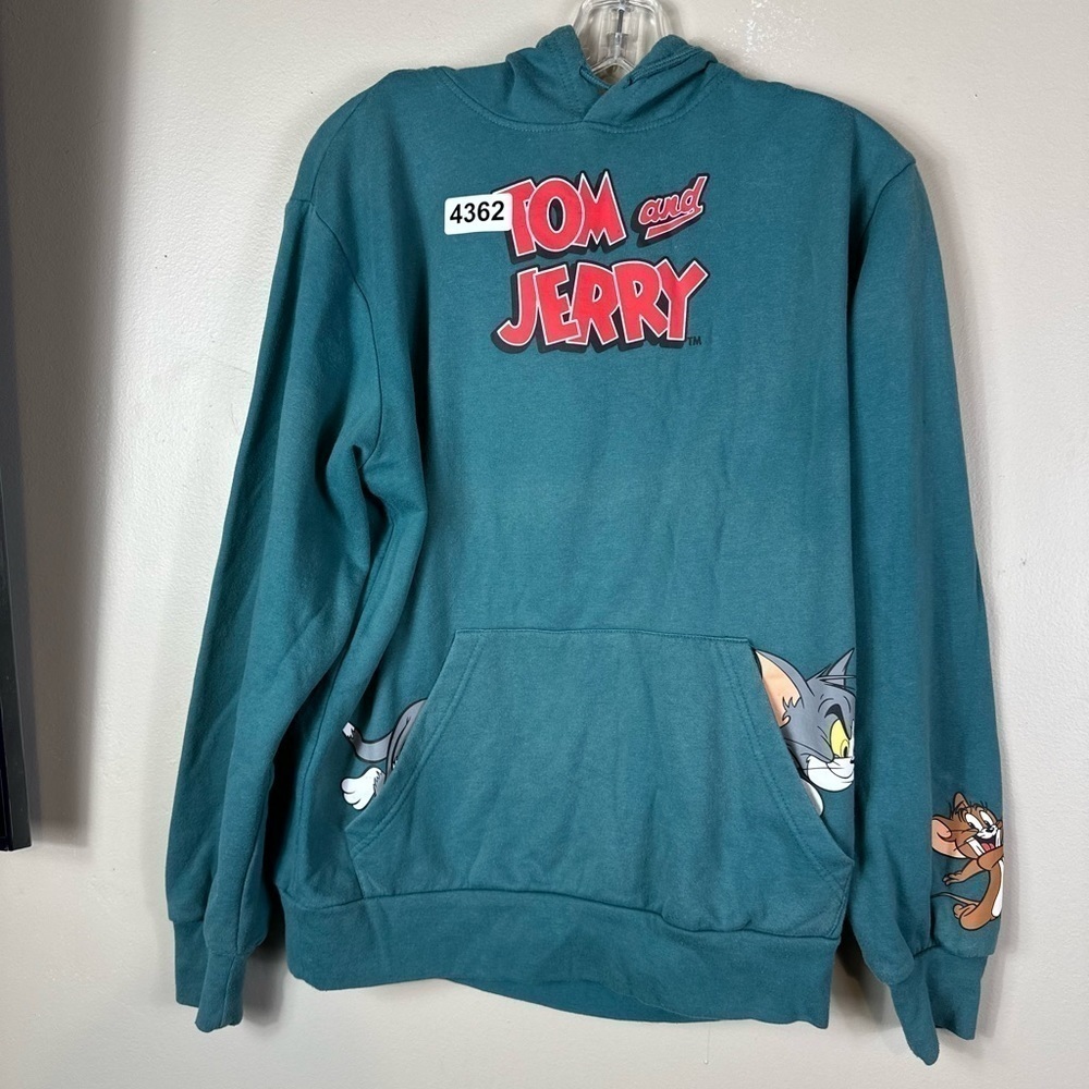 Tom & Jerry hooded sweat shirt medium excellent used condition